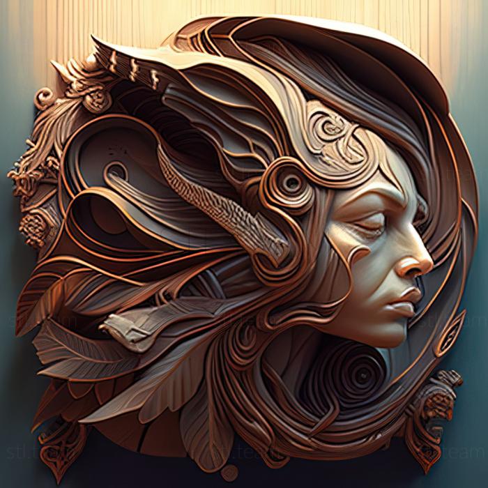 3D model Peter Mohrbacher (STL)